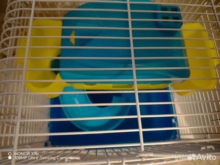 Переноска-клетка для хомяка