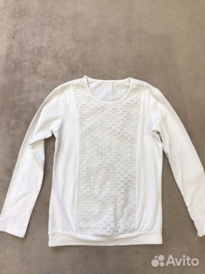 Блузка школьная 128-146