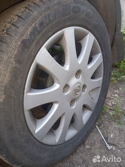 Диски r16 4x114.3 nissan almera n16