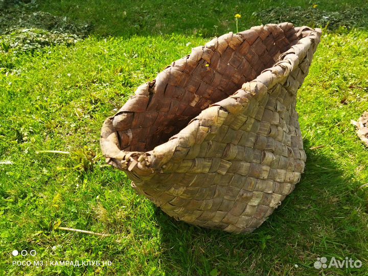 Корзина из бересты