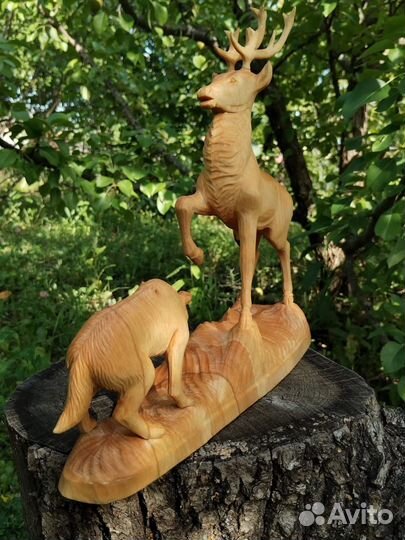 Скульптура из дерева