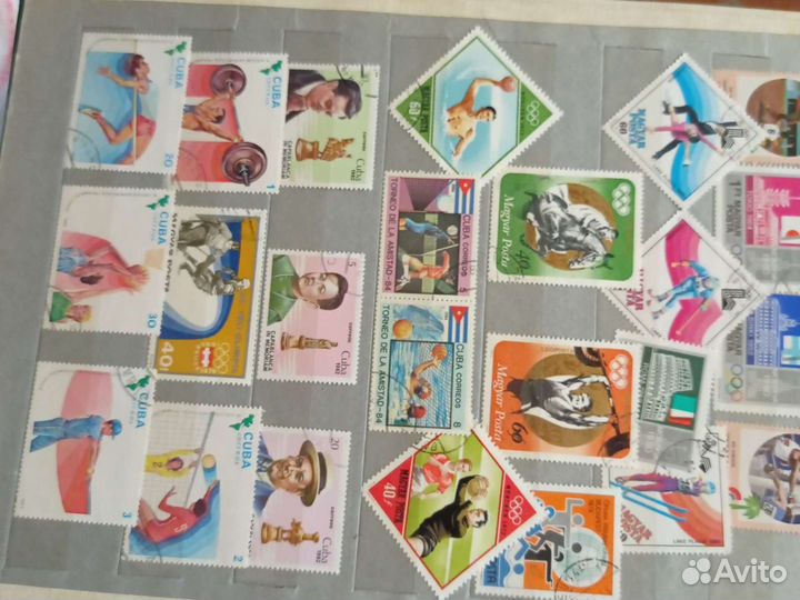 Почтовые марки СССР и другие страны