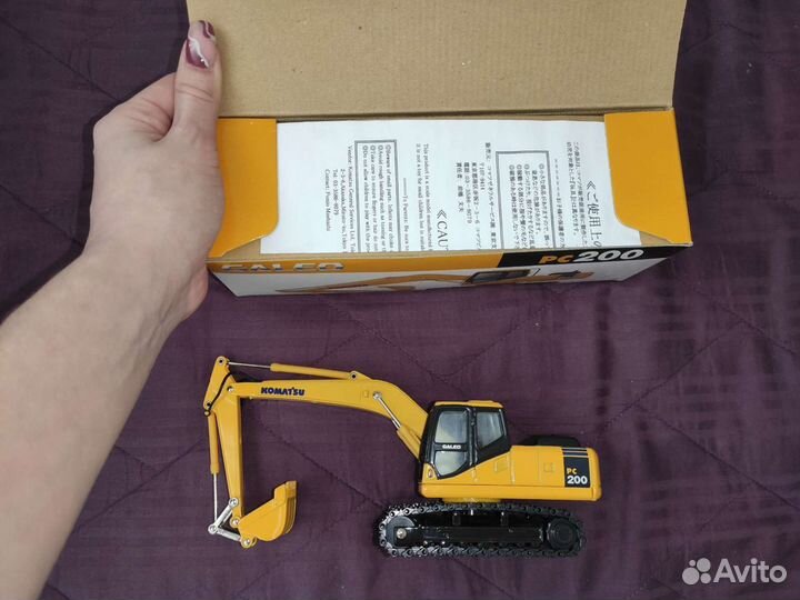 Масштабные модели техники Komatsu, новые