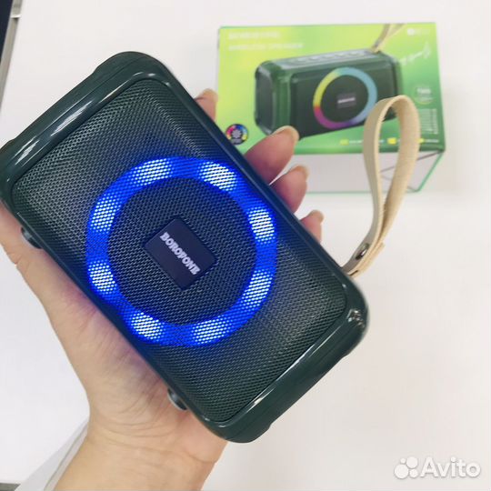 Колонка Bluetooth 5Вт BR17 microSD USB AUX FM