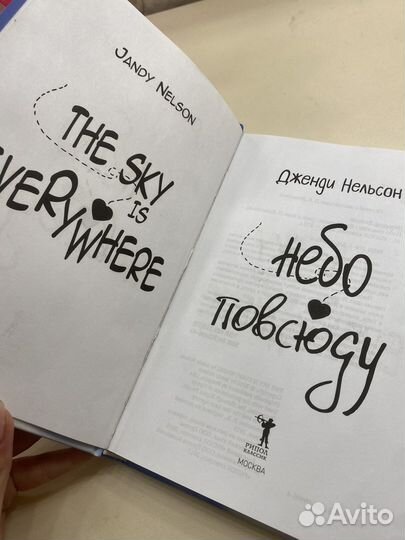Книга небо повсюду дженди нельсон