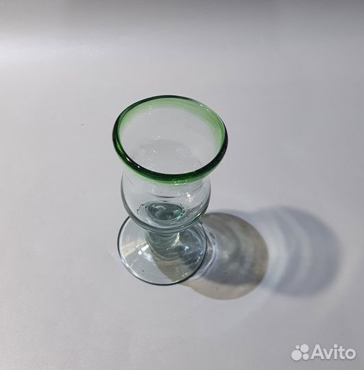 Бокал стекло винтаж Blenko Glass Company