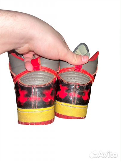 Nike dunk high 1985 acid wash