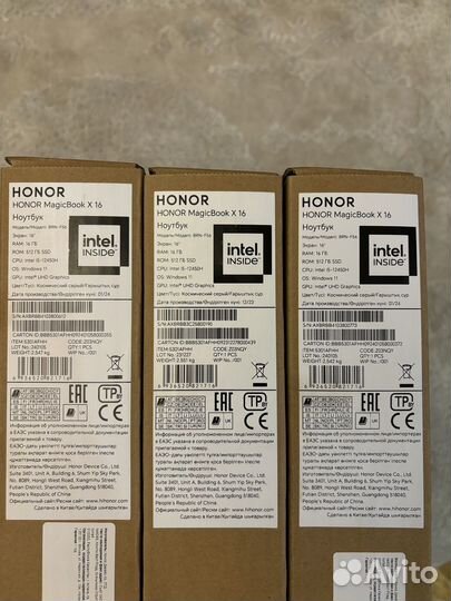 Honor magicbook X16 2023 16 / 512 WIN11 (5301afhh)