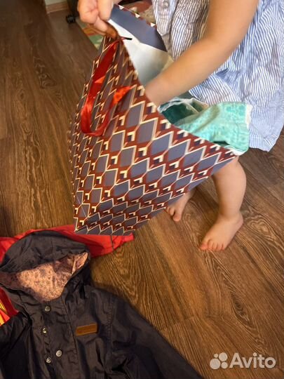 Пакет с вещами для девочки 86-98