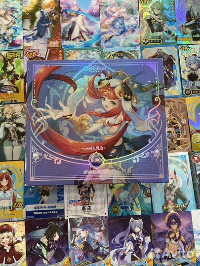 Карточки геншин бокс