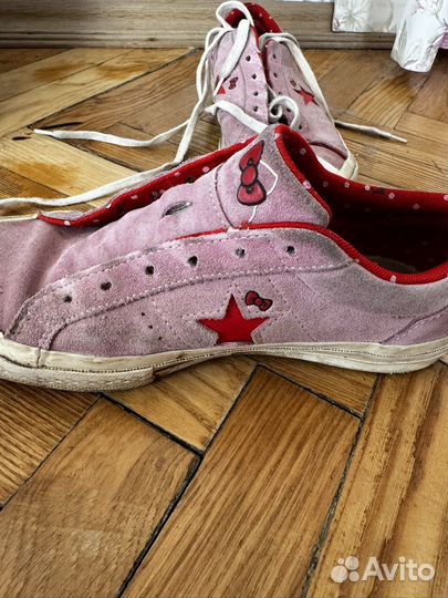 Кеды converse hello kitty