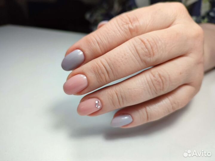Наращивание ногтей гель лак