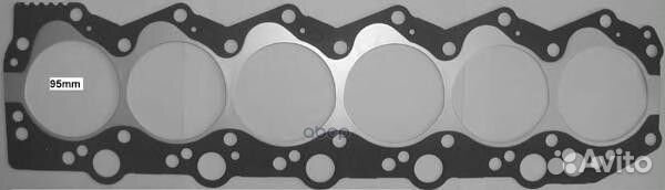 Прокл.ГБЦ toyota land cruiser IV (J7 ) 61-53340-20