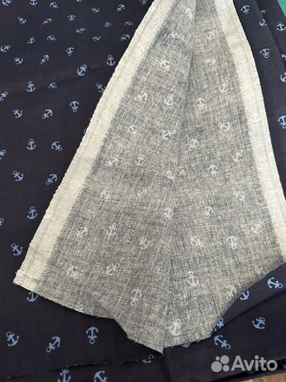 Отрез ткани плащевка, бязь