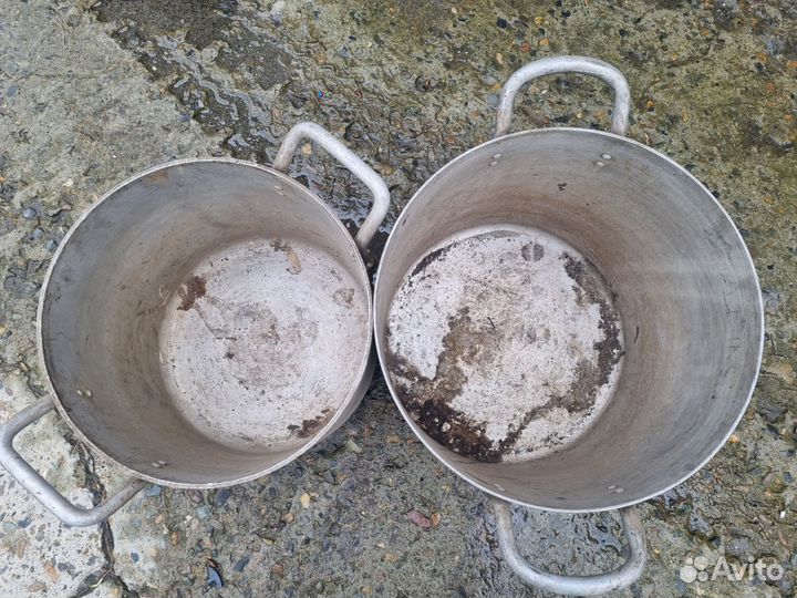 Кастрюля алюминиевая