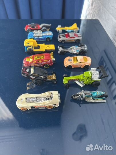 Hot wheels машинки 12 шт