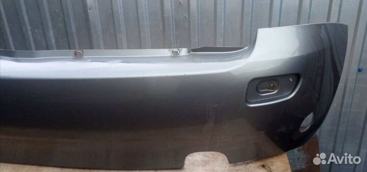 Бампер задний калина 1 хэтчбек и решетка радиатора