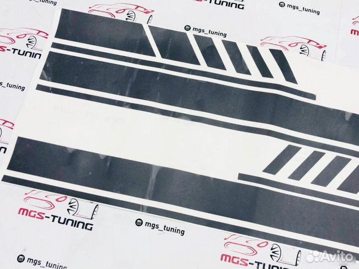 Наклейки AMG Edition на G-Class W463 Серый графит