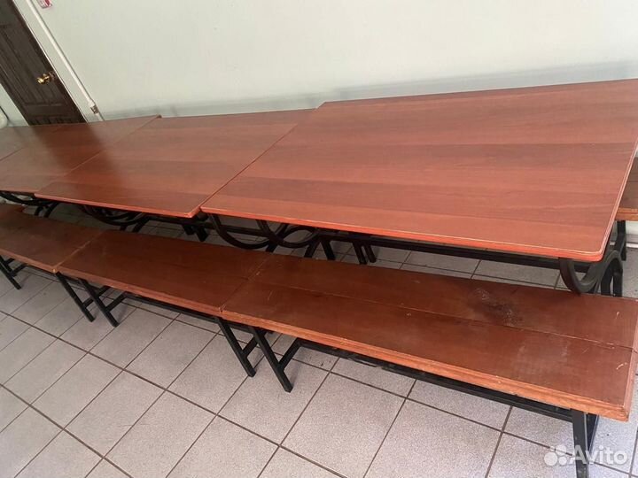 Лавки столы из дерева бу