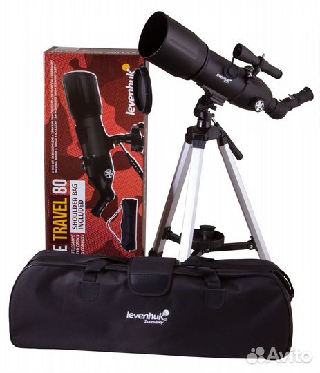Телескоп Levenhuk Skyline Travel 80