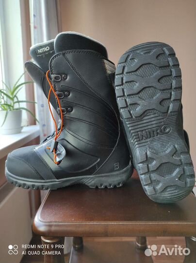Сноубордические ботинки, женские, р-р 37-38