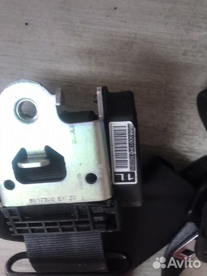 Рено Флюенс ремень безопасности