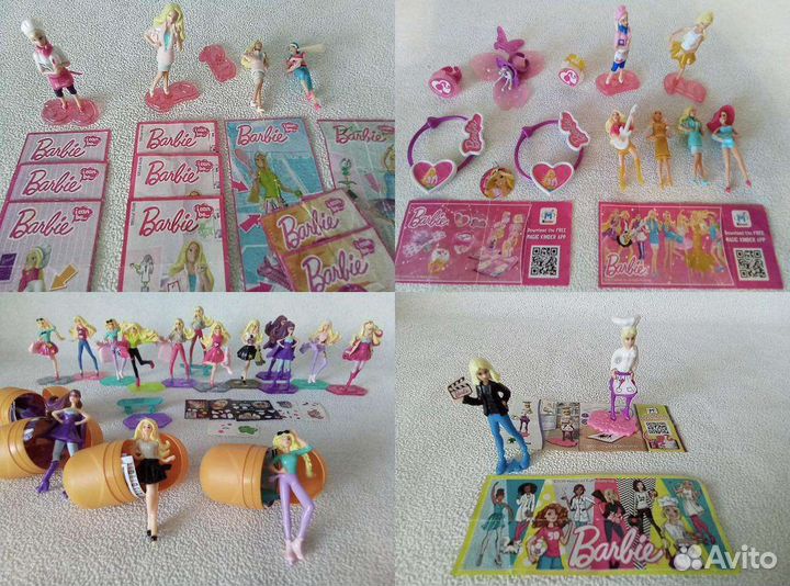 Барби (Киндер сюрприз) 2013г. 2015г. 2016г. 2018г