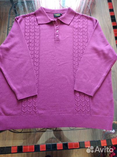 Женские джемпера, пуловеры, свитера от 46 до 56