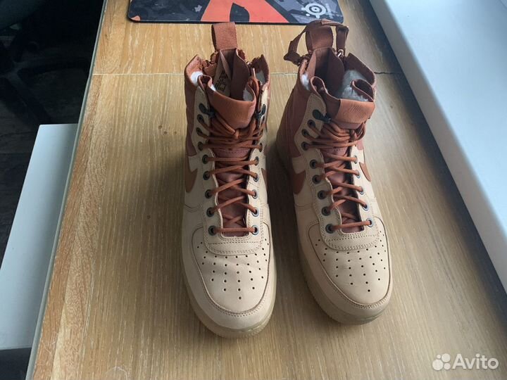 Nike sf air force 1 mid premium sales praline