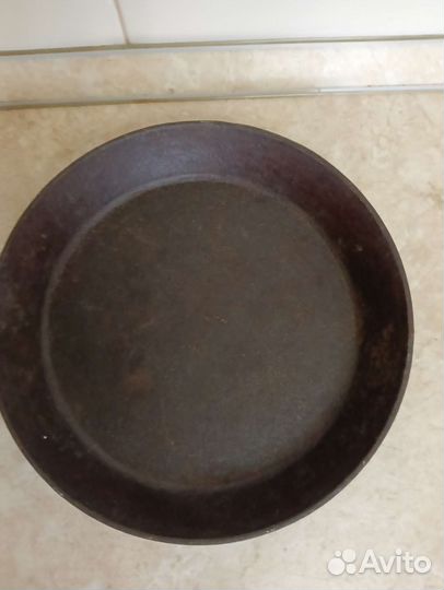 Чугунная сковорода б/у СССР