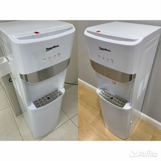 Новый кулер (бутыль внутри) Aqua Work DR71T white