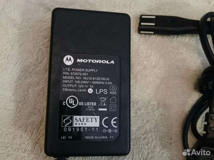Блок питания Motorola 12v-1a