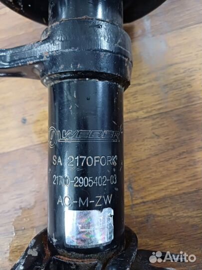 Стойки амортизаторы priora передние