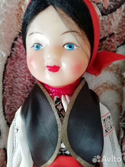 Кукла СССР, молдованка. 79-80х гг