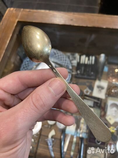 Набор серебряных чайных ложечек, СССР