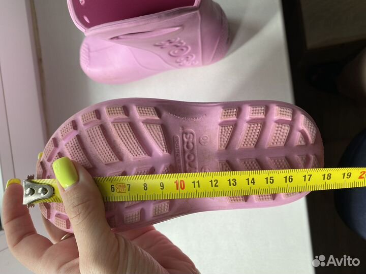Резиновые сапоги crocs
