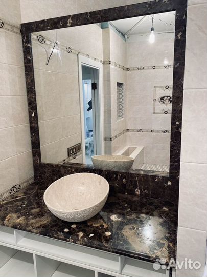 Столешница Раковина из камня