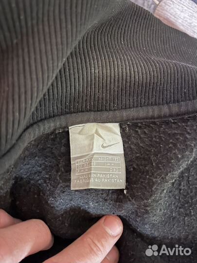 Винтажная кофта Nike, зип худи