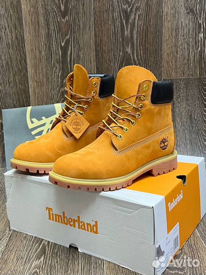 Timberland ботинки мужские кожаные зимние