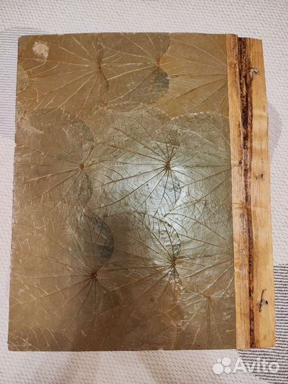 Фотоальбом ручной работы из природных материалов