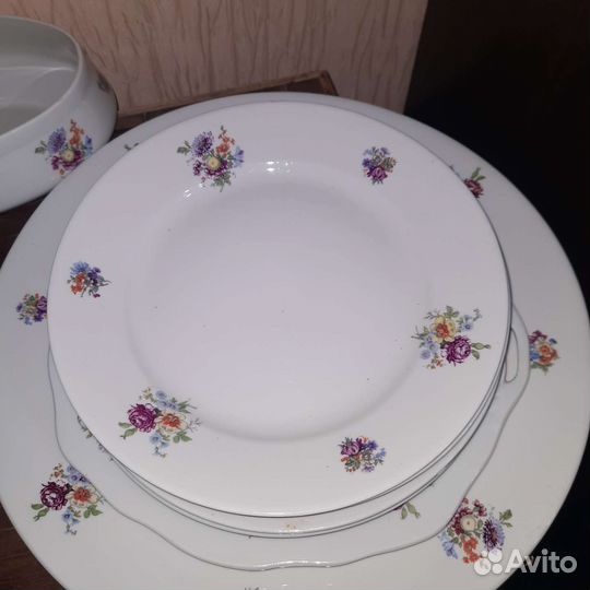 Сервиз столовый дулево СССР 50-е года