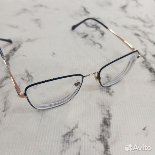 Очки с диоптриями антиблик-3.5(62-64) новые