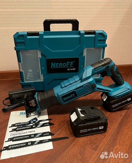 Сабельная пила аккумуляторная Neroff 21V