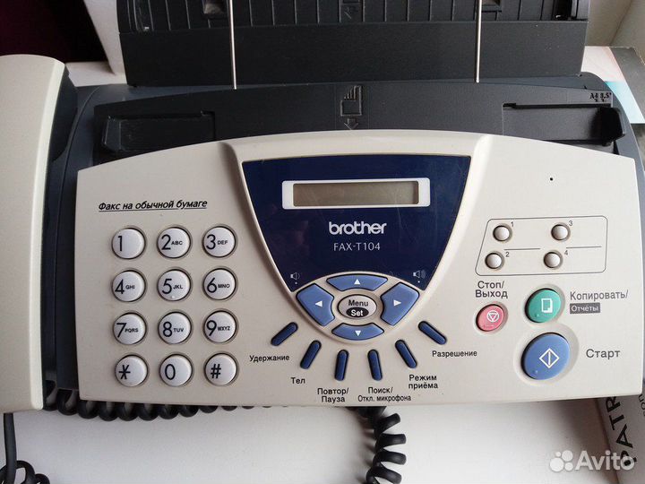 Факс Brother FAX-T104