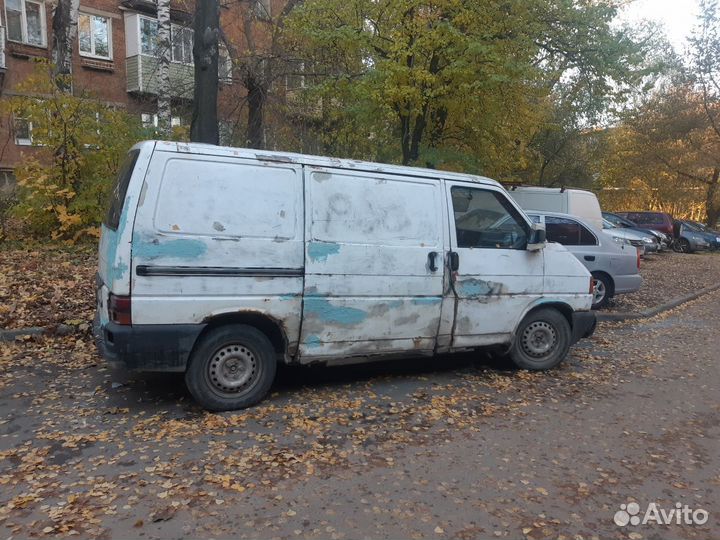 Volkswagen Transporter 2.4 МТ, 1991, 460 000 км