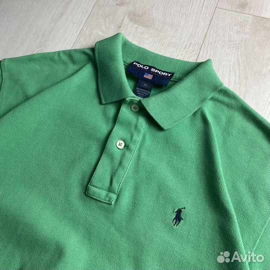 Поло Ralph Lauren Polo Sport Green Vintage