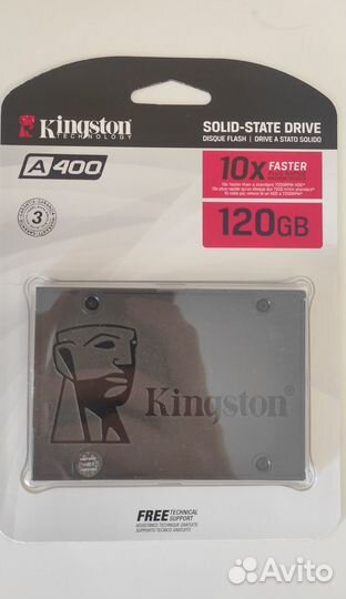 SSD 120GB Kingston A400