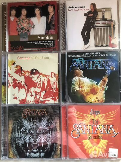 Smokie and Chris Norman, Santana на CD