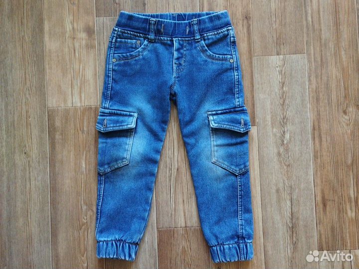 Джинсы утепленные