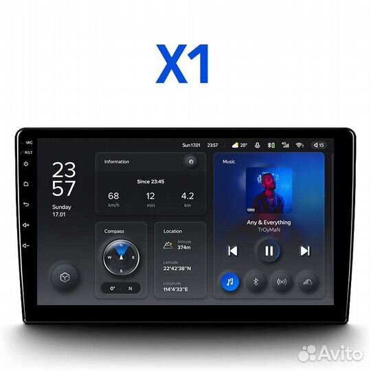 Магнитола Teyes X1 2+32 4G